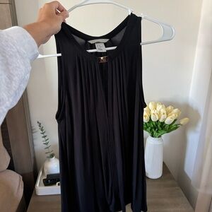 H&M Sheer Sleeveless Dressy Shirt – Size XS